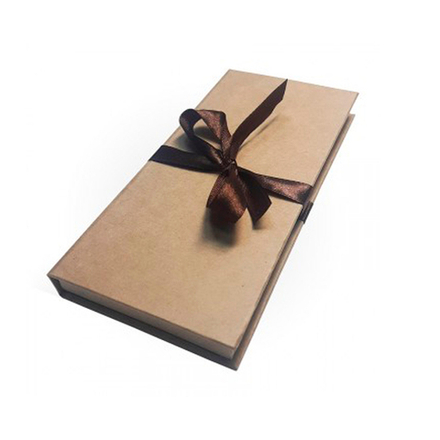 Коробка одиночная для денег, "Крафт", 17*8,3*1,6 см, 1 шт.