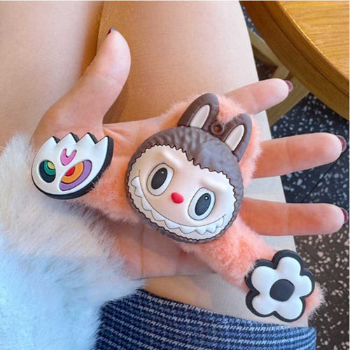 Заколка-краб Лабубу