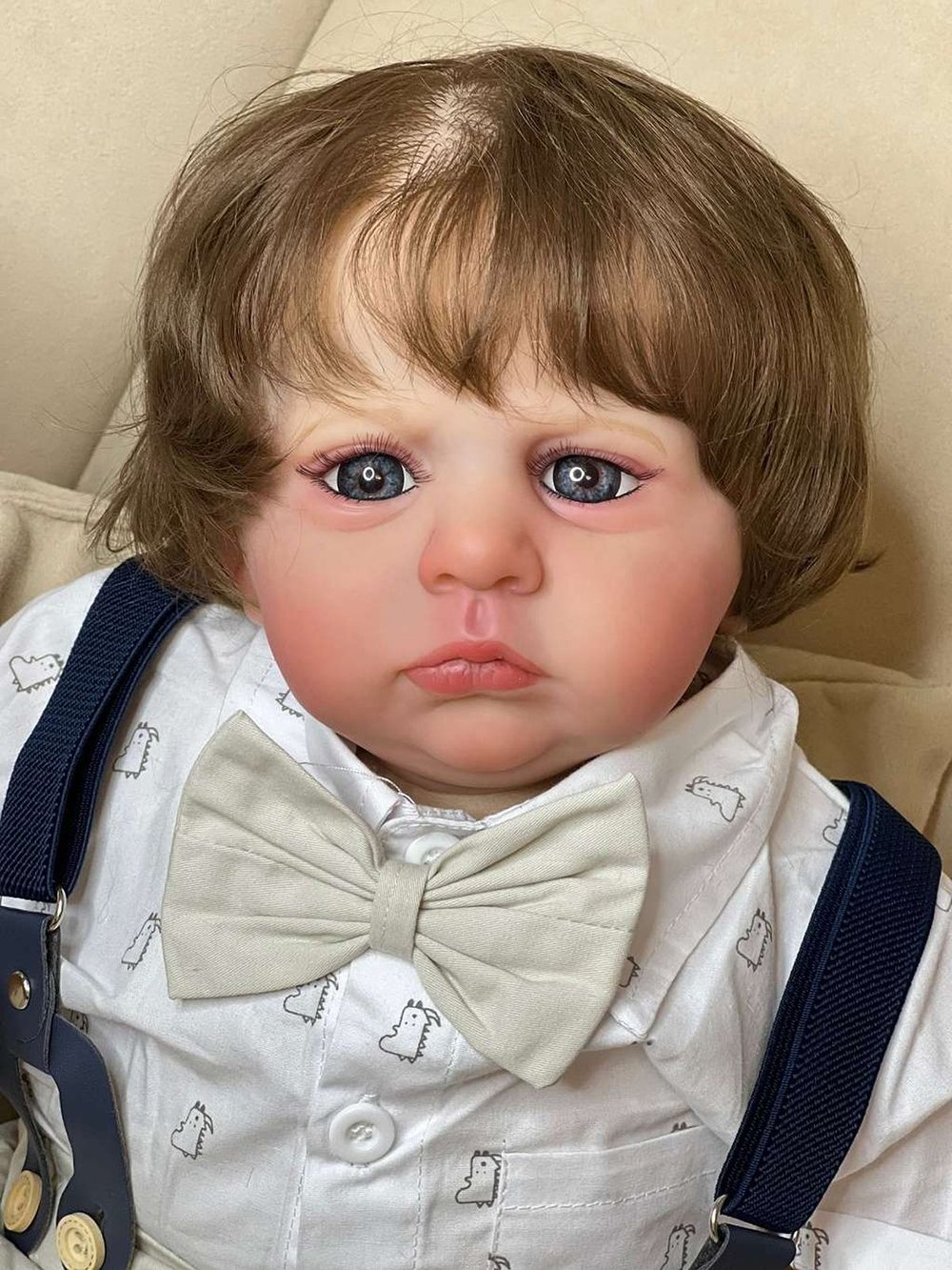 Кукла Реборн мягконабивная 60см в пакете (FA-352)