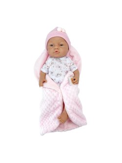 Кукла для девочки Paola Reina 45см виниловая Бэби  с одеялом