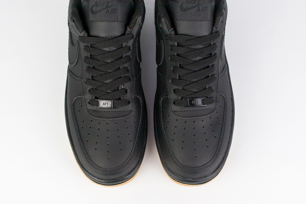 Кроссовки Nike Air Force 1 Low Black / Gum