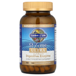Garden of Life, Ω-Zyme, Ultra, Комплекс пищеварительных ферментов, 180 вегетарианских капсул UltraZorbe