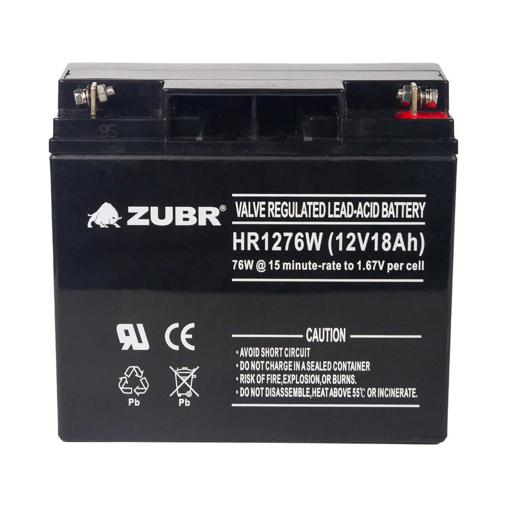 Аккумулятор ZUBR HR12-76W