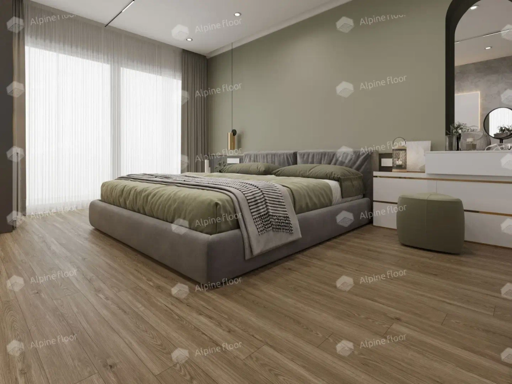SPC ламинат Alpine Floor Секвойя Рустикальная