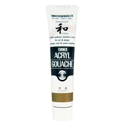 Акриловая гуашь Turner 20 мл. Japanesque Black Gold