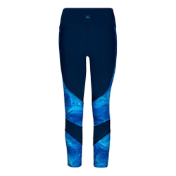 Женские теннисные брюки BIDI BADU Abiba Tech Mesh Tight Women - Dark Blue, Light Blue