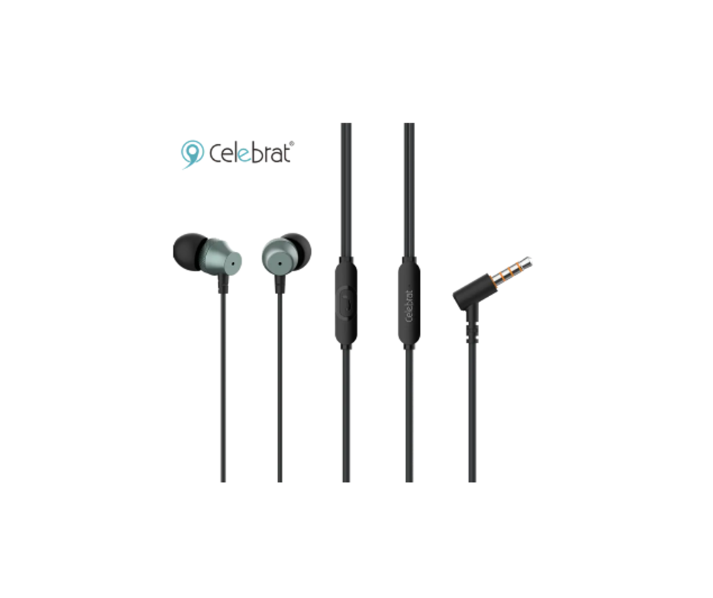 Наушники с микрофоном CELEBRAT D11 (черный)