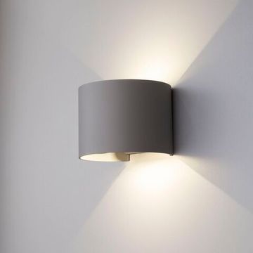 Уличный настенный светодиодный светильник 7W 4000K a038829 серый Techno LED Blade Elektrostandard