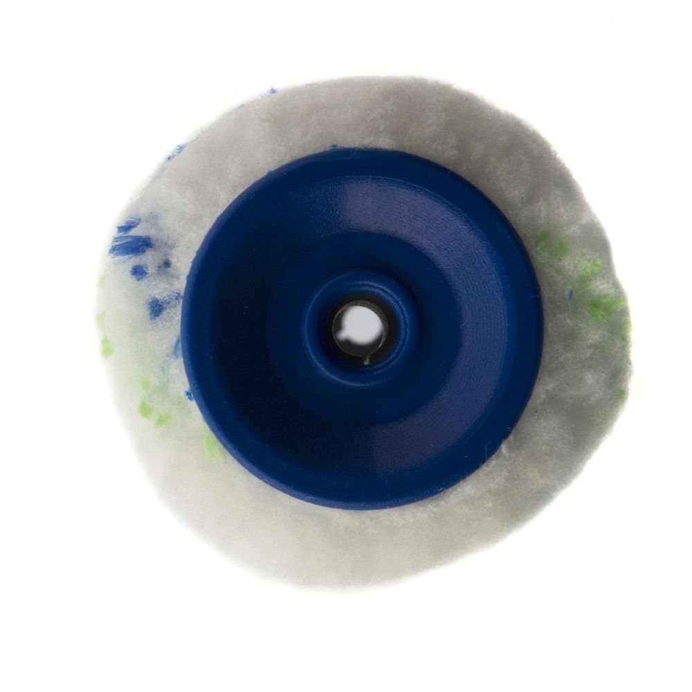 Валик сменный "Водные краски", 180 мм, ворс 12мм, D - 36 мм, D ручки - 6 мм, полиэстер// Сибртех 80194