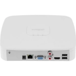4-канальный IP-видеорегистратор Dahua 4K и H.265+, видеоаналитика, входящий поток до 80Мбит/с, 1 SATA III до 10Тбайт