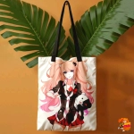 Сумка шоппер с принтом Danganronpa