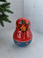 Неваляшка 12см с курочкой