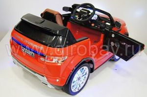 Детский электромобиль River Toys Range Rover A111AA VIP оранжевый