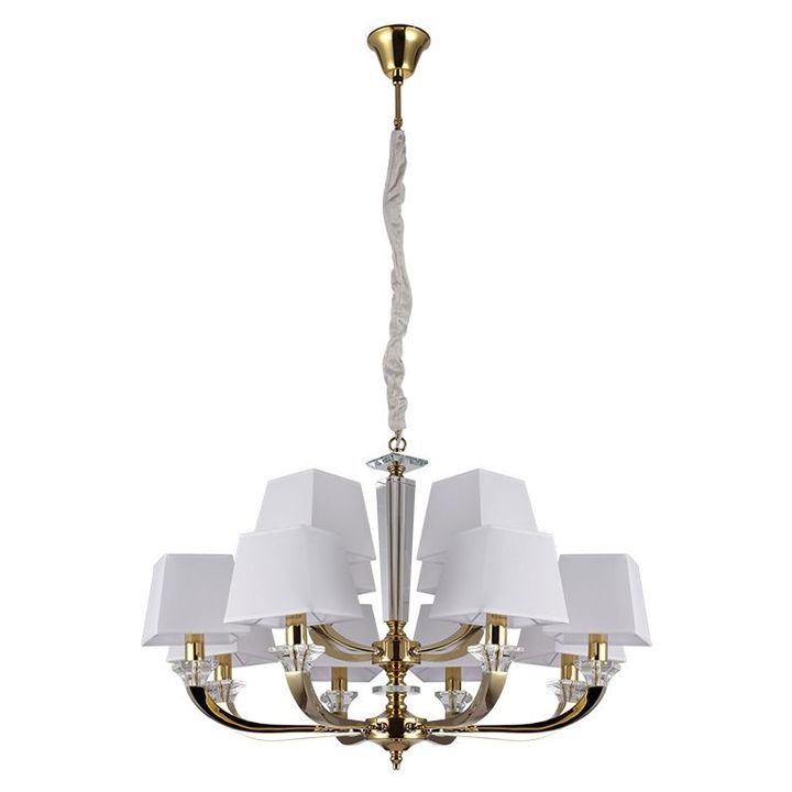 Подвесная люстра Newport 11408+4/C gold М0067899