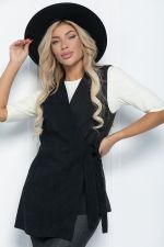 Жилет Твой успех (черный) Б11298 LT Collection