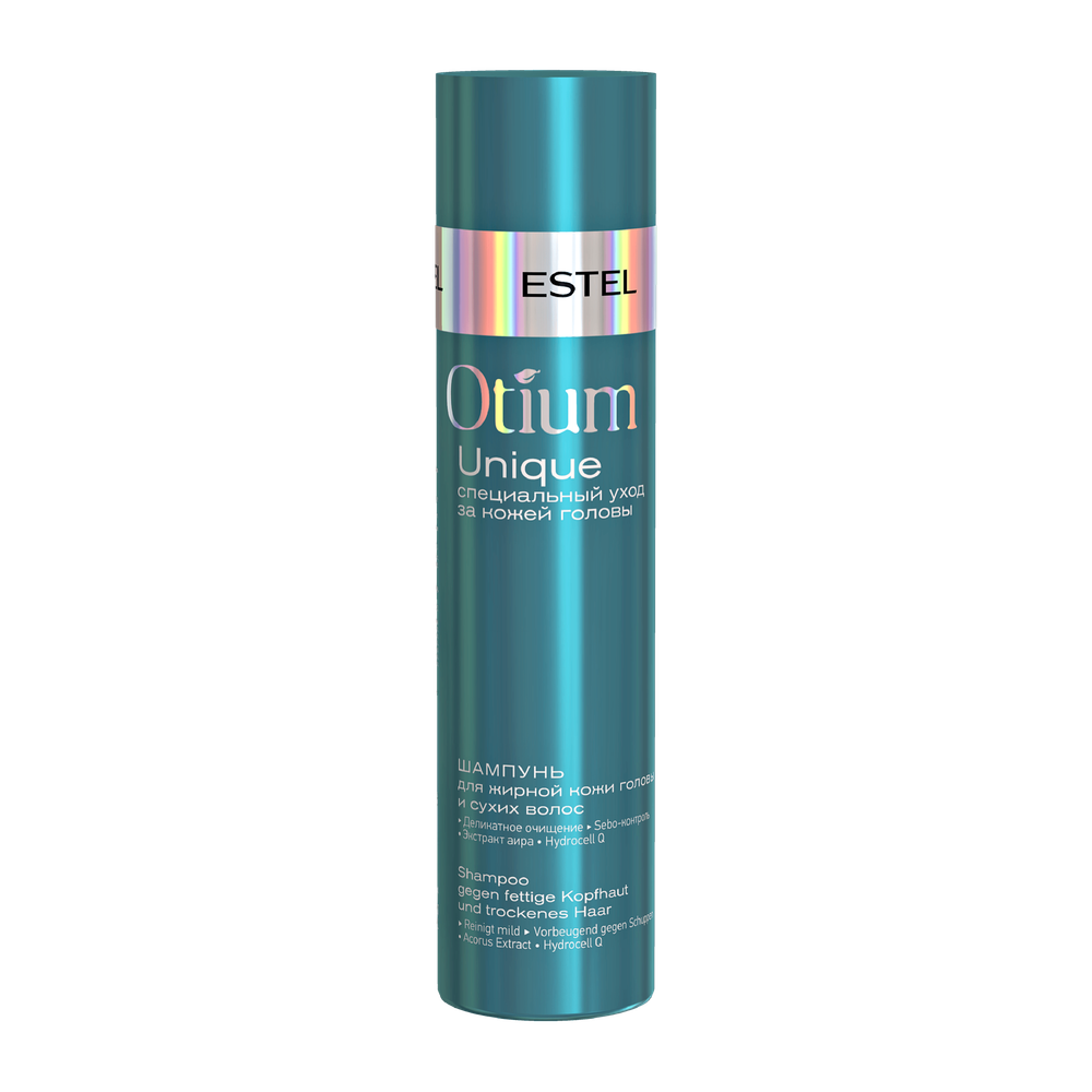 ESTEL Шампунь для жирной кожи головы и сухих волос Otium Unique