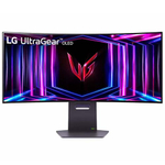 МОНИТОР 34" LG 34GS95QE-B серый (OLED, 3440x1440, 240Hz, 0.03 ms, изогнутый)