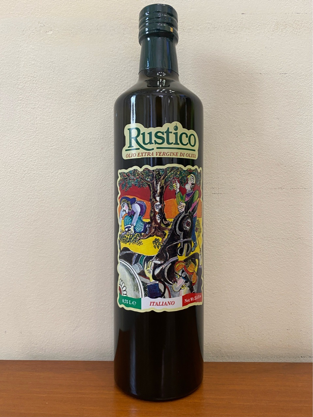 Оливковое масло Carmela di Caro RUSTICO Extra Virgin Non Filtrato, Сицилия, Италия