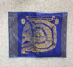 Скатерть "Старинная карта Москвы"