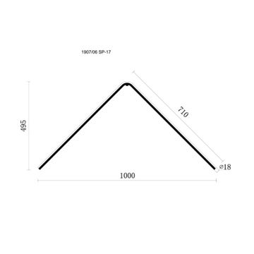 Модульный светильник LED 17W 3000К 1907/06 SP-17 чёрный Formica Divinare