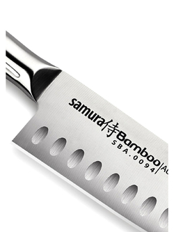 Нож кухонный стальной Сантоку Samura BAMBOO SBA-0094