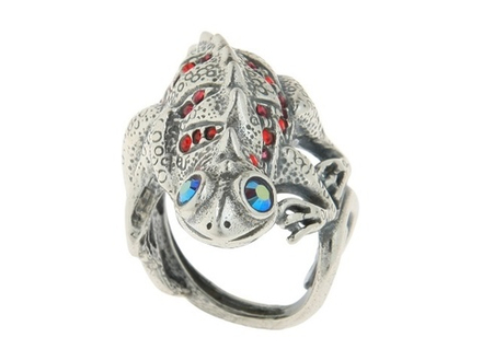 "Гоацин" кольцо в серебряном покрытии из коллекции "Вокруг света" от Jenavi