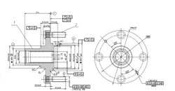 Ступица передняя L=R (без подшипника) HYUNDAI Accent ТагАЗ/Atos/Getz/i10/i20 KIA RIO 06 GANZ GIK05044