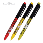 Ручка шариковая, автомат, 0,7мм синяя "FunClick. Городской движ" (BrunoVisconti)