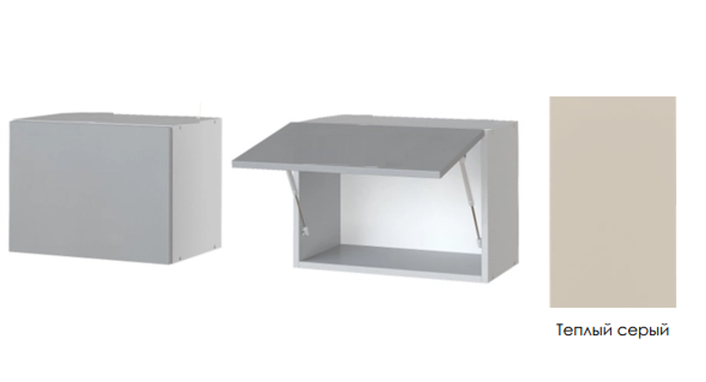 Фасад Стенли ШВГ 600 Теплый серый