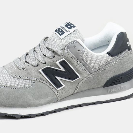 Кроссовки New Balance 574 Grey/Dark Blue