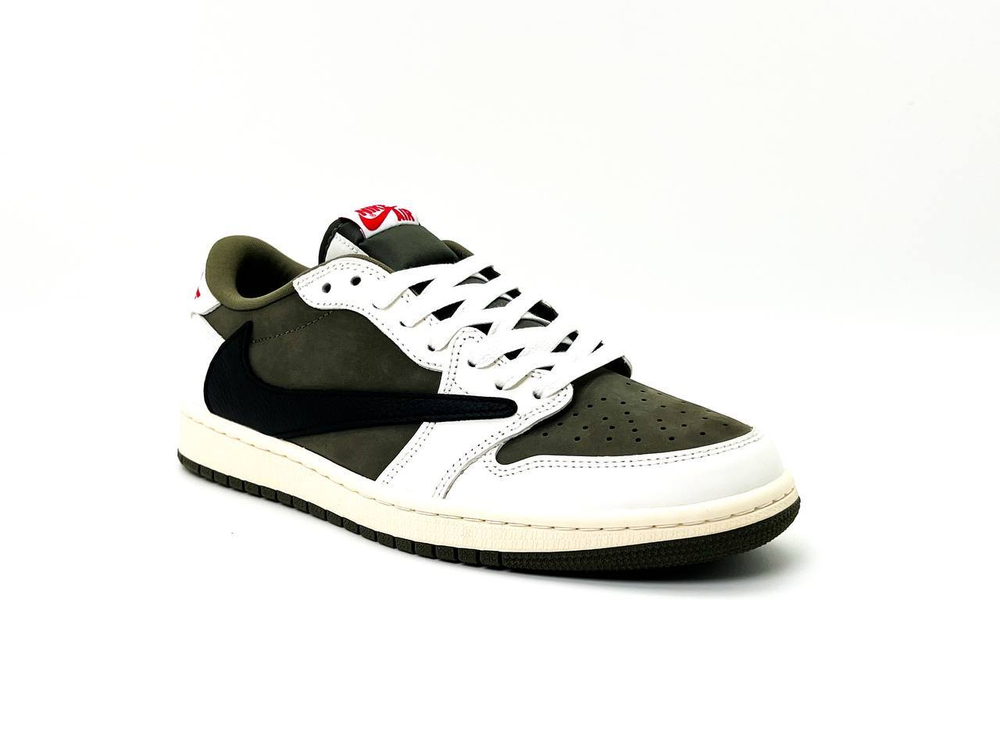 Кеды Nike Travis Scott& Air Jordan 1 Low " Medium Olive"