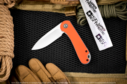 Нож Civivi Elementum C907R сталь D2 Satin Finished рукоять Orange G10