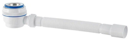 Сифон для душ. поддона 1 1/2  40-50 с гиб.труб.