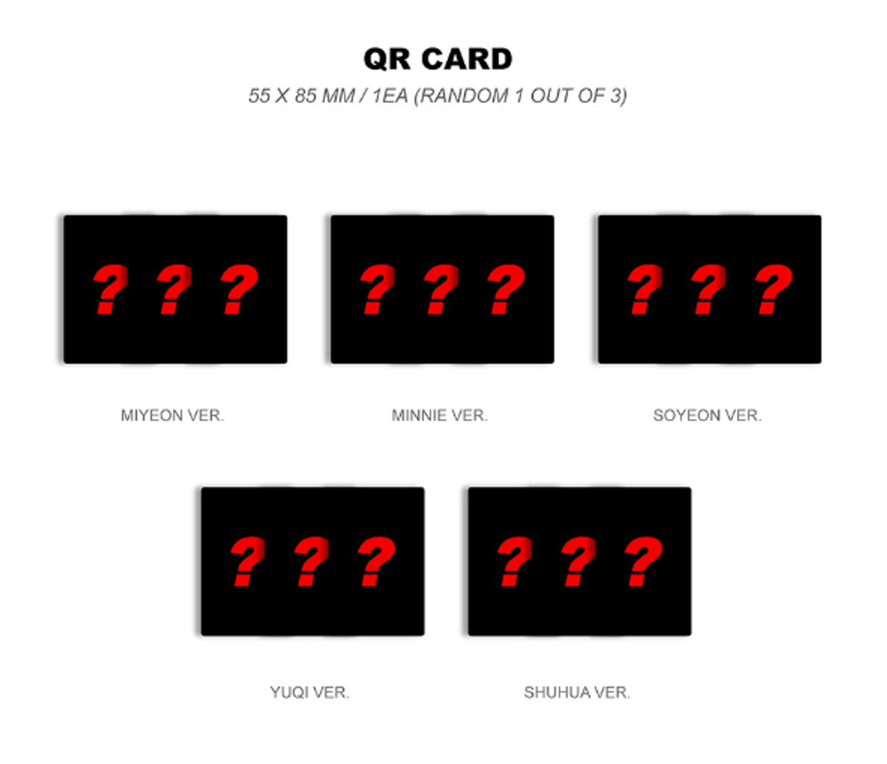 Альбом (G)I-DLE - 2nd Regular Album 2 (pocaalbum ver.)