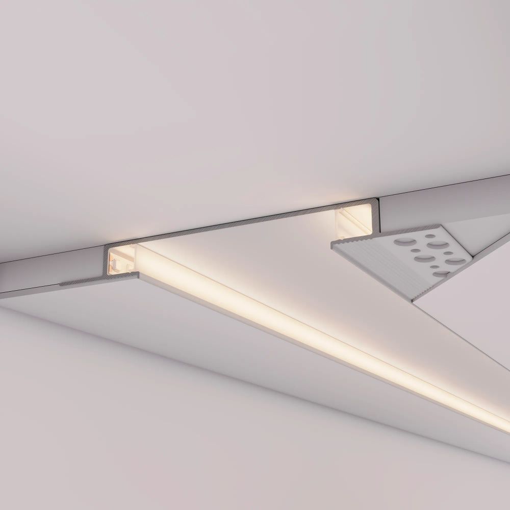 Профиль FANTOM-W75-DUAL-2000 WHITE (Arlight, Алюминий) 039946