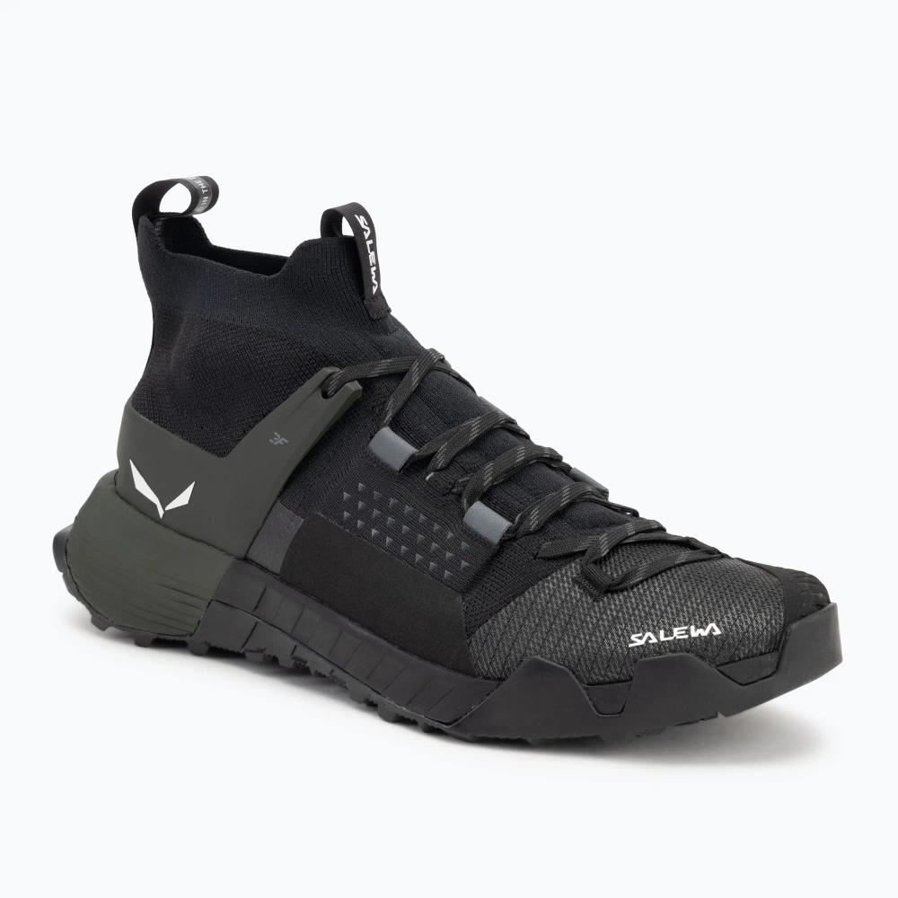 Кроссовки Salewa Wildfire Nxt Knit onyx/dark olive