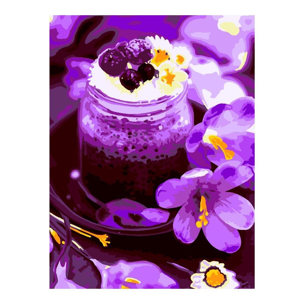 Картина по номерам 28,5*38см "Яркий десерт" (Lori)