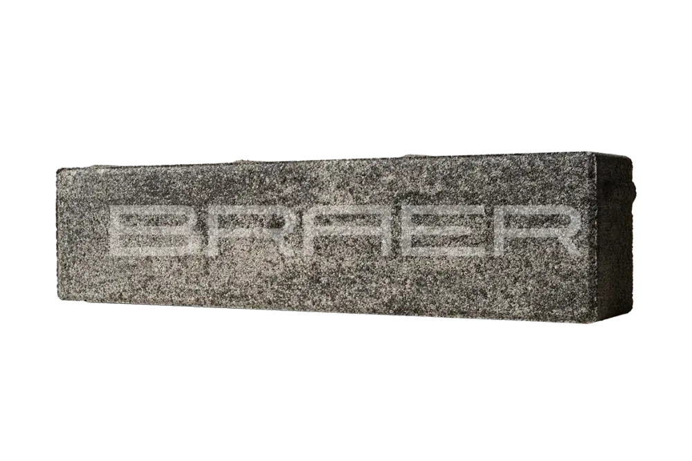 Тротуарная плитка Braer Ригель 2.0, Color Mix Ночь, 60 мм