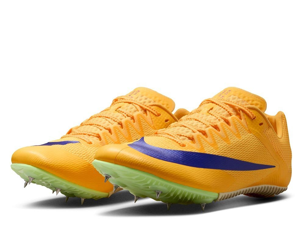 Кроссовки для бега мужские Nike Zoom Rival Sprint в жёлто-синем цвете