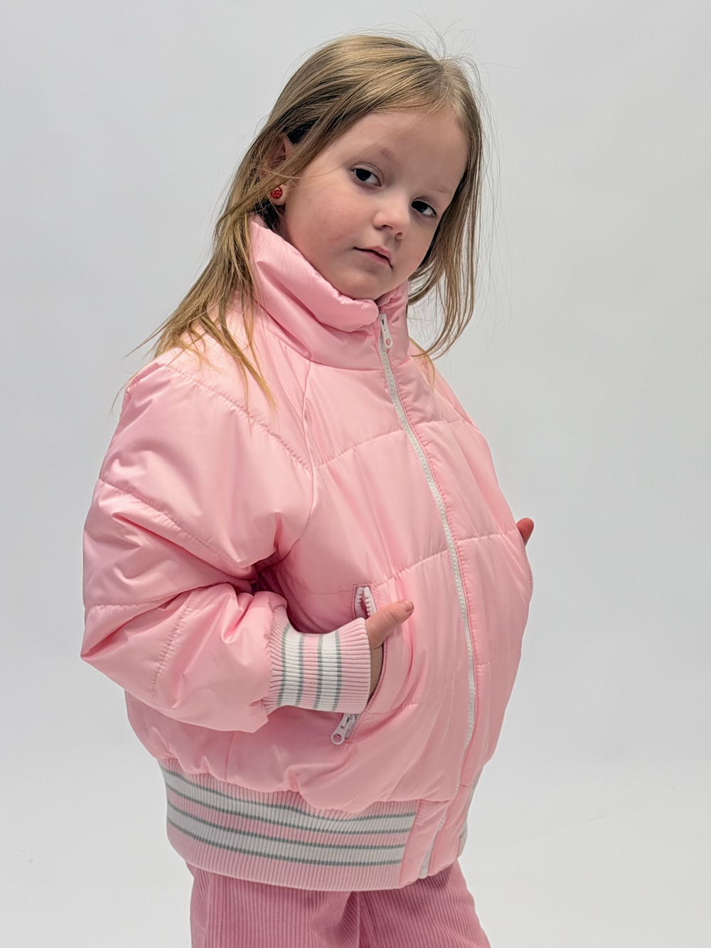 Куртка демисезонная для девочки 7-14 лет Милашка Сьюзи