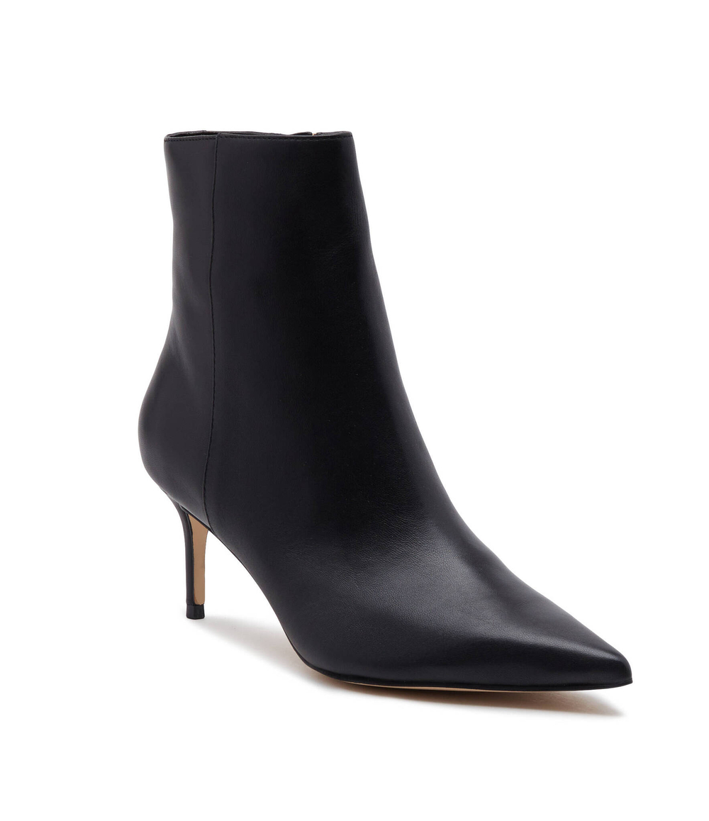 Кожаные ботильоны на шпильке Guess - черный(FL8BRN LEA10)