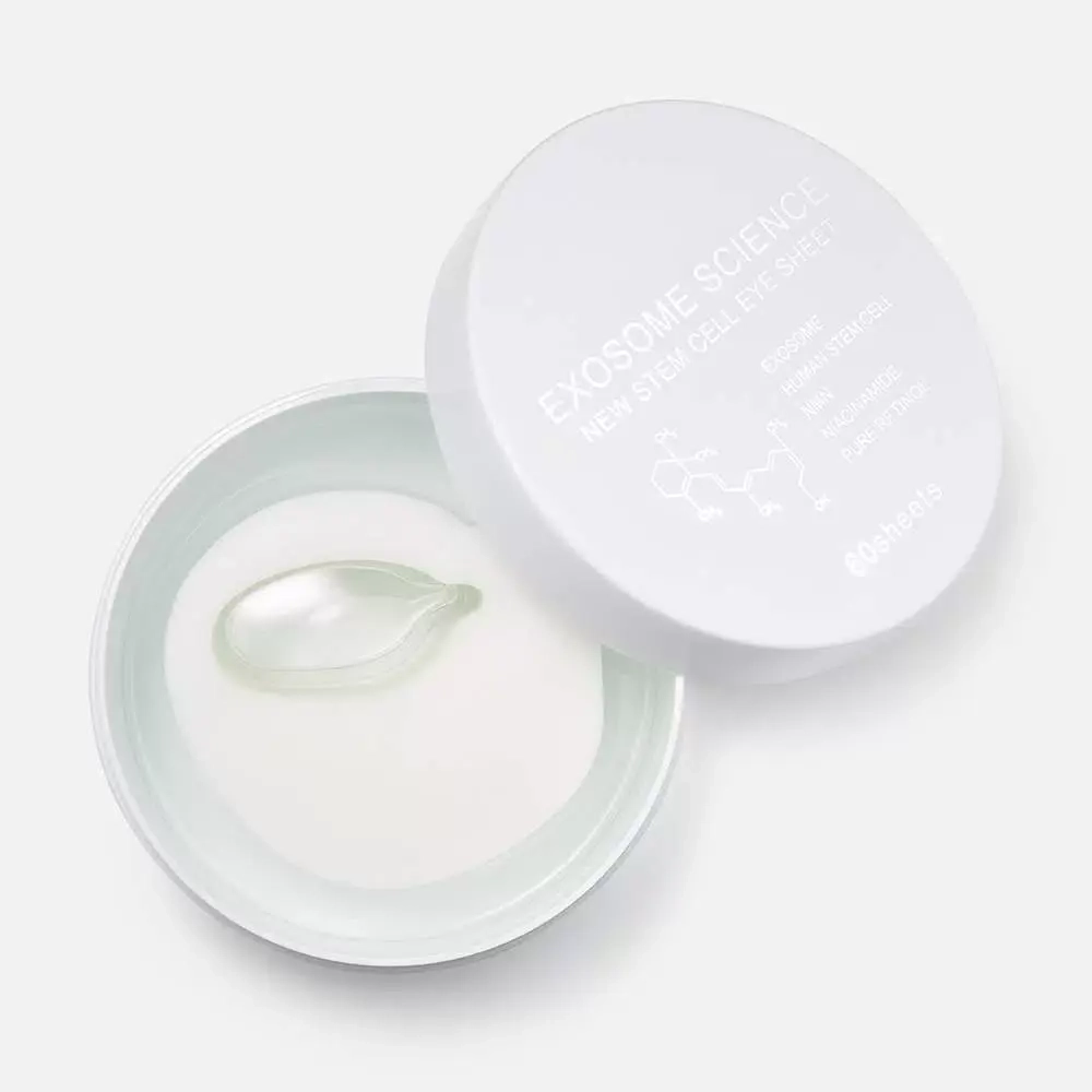 Патчи Kor Japan Exosome Science для кожи вокруг глаз, с экзосомами, 60 шт.