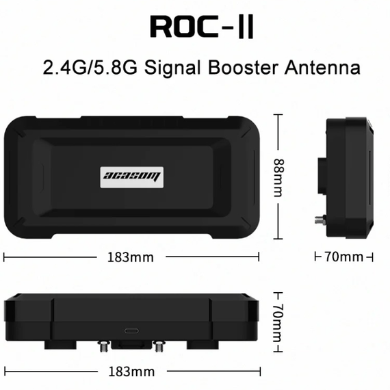 Двухдиапазонный усилитель сигнала Acasom ROC 2