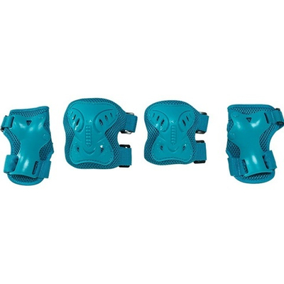 Детская защита для катания Тech Team SAFETY LINE 200 голубая размер S