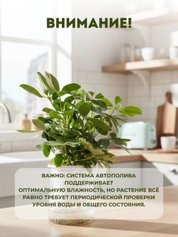 Шеффлера д.11, в горшке с автополивом