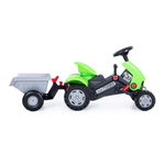 52742/Каталка-трактор с педалями "Turbo-2" с полуприцепом, 780x440x550мм/5