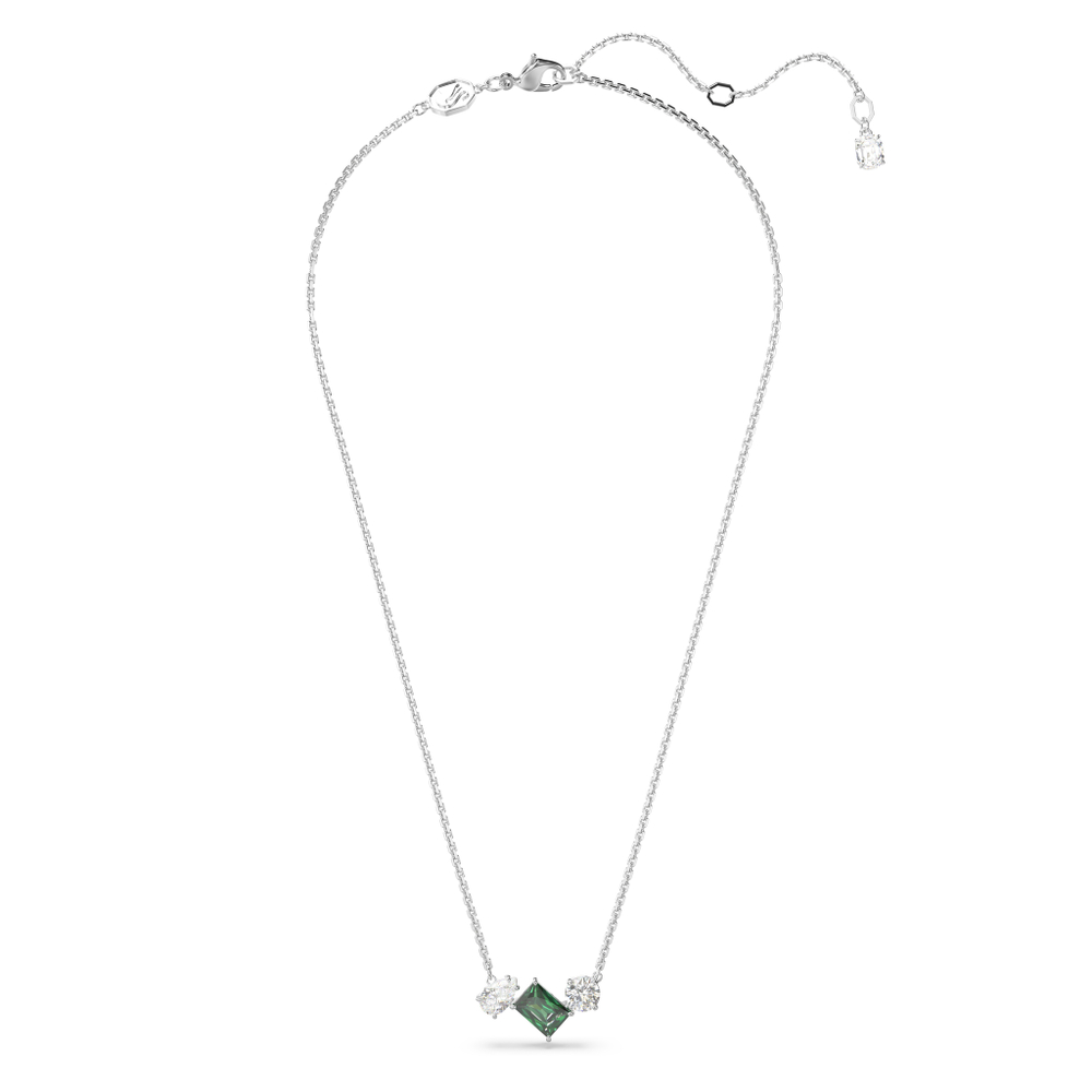 MESMERA:PEND GREEN WHITE/RHS