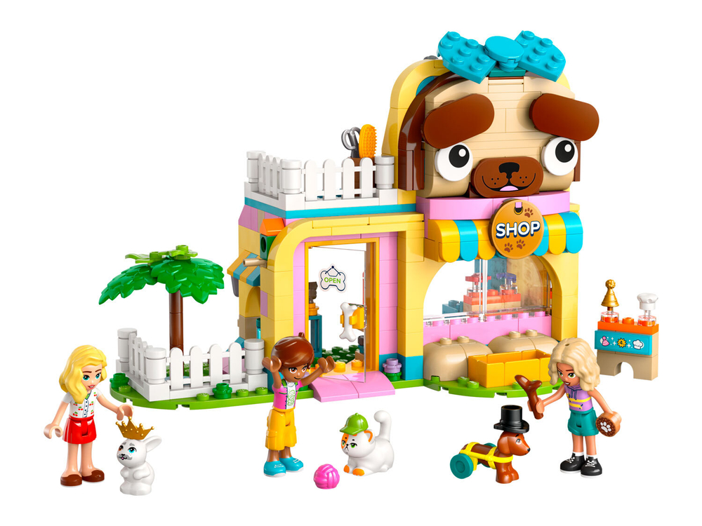 LEGO Friends 42650 «Магазин аксессуаров для домашних животных» — забота о питомцах