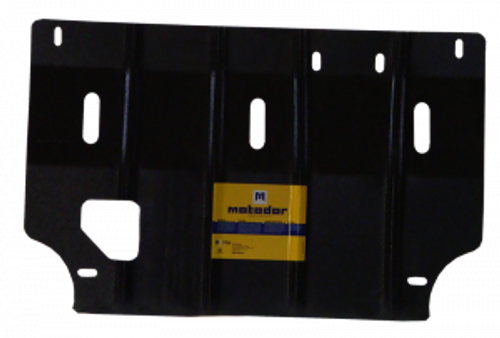 Защита картера Двигателя, КПП. 2 мм, Сталь. для Daewoo Matiz 1998-2000, Daewoo Matiz 2000-2016 MOTODOR.00508