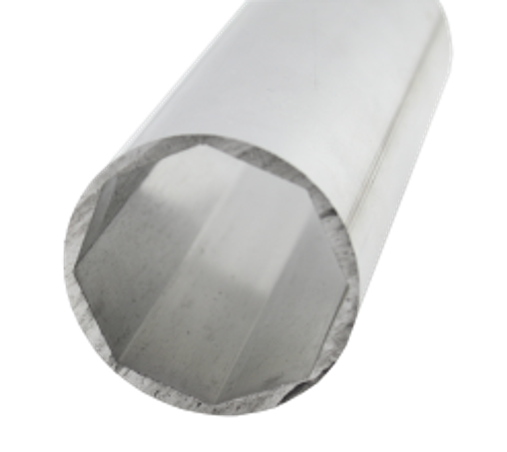 Труба алюм.профиль 45 мм KR2106 (автоматика), 6м